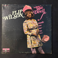 LP Flip Wilson 'The Devil Made Me Buy This Dress' (1970) VG+/VG vinyl record