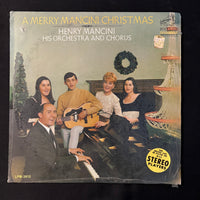 LP Henry Mancini Orchestra and Chorus 'A Merry Mancini Christmas' (1966) VG+/VG vinyl record