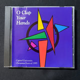 CD Capital University Chapel Choir and Choral Union' O Clap Your Hands' (1995) Christmas