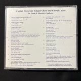CD Capital University Chapel Choir and Choral Union' O Clap Your Hands' (1995) Christmas