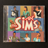 PC CD ROM The Sims (2000) Windows people simulator game