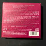 CD Wayne Marshall, Cambridge Singers, John Rutter 'Masters of English Church Music'  (1995)