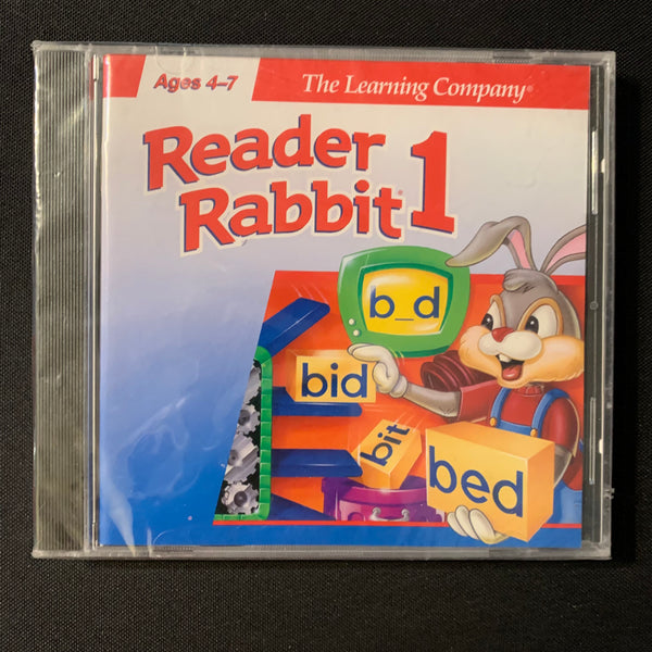 PC CD ROM Reader Rabbit 1 (1996) new sealed Windows educational ages 4-7