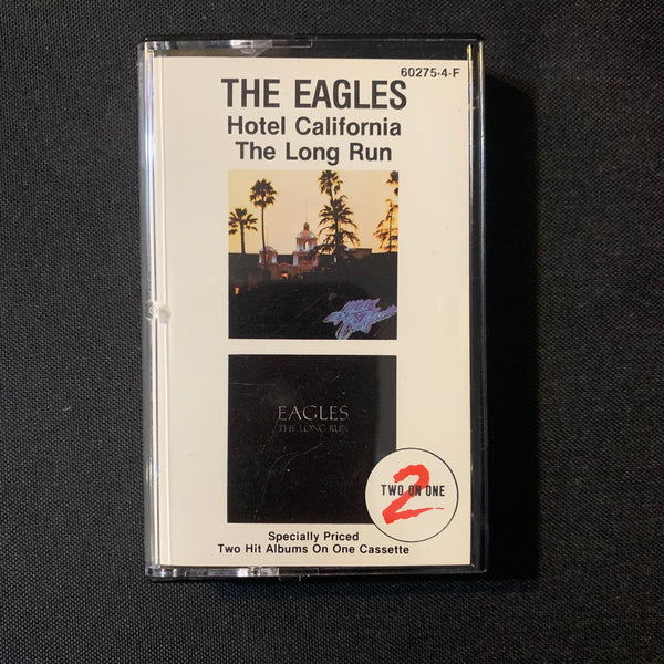 CASSETTE Eagles 'Hotel California/The Long Run' (1979) 2-on-1 tape