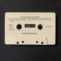 CASSETTE Rock's Greatest Hits Vol. 2 (1976) Columbia House, Mott the Hoople, The Zombies
