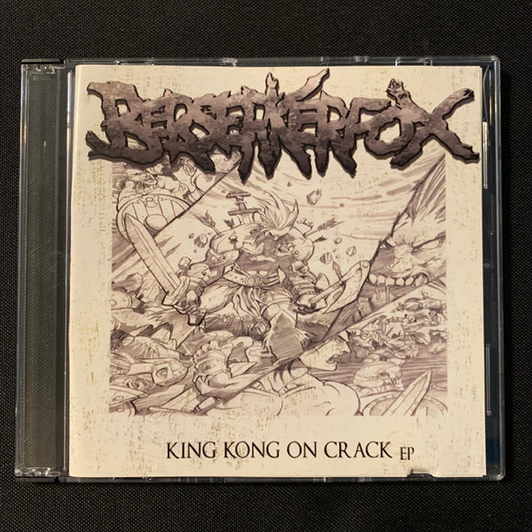 CD BerserkerFox 'King Kong on Crack' (2009) 3-song demo Australia melodic death metal