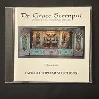 CD De Grote Steenput Concert Fairground Organ 'Volume Two: Favorite Popular Selections'