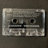 CASSETTE Johnny Thunder self-titled tape autographed Loop-De-Loop, Motown Medley