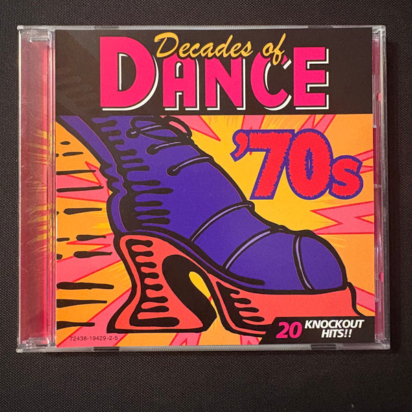 CD Decades of Dance: 70s (1997) Natalie Cole, The Knack, Blondie, Ike and Tina Turner, Hot Chocolate