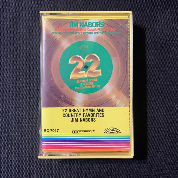 CASSETTE Jim Nabors '22 Great Hymn and Country Favorites' (1982) Ranwood tape