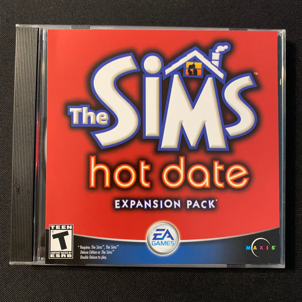 PC CD ROM The Sims 'Hot Date' Expansion Pack (2003) Electronic Arts EA Games