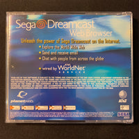 SEGA DREAMCAST Web Browser 1999 CD-ROM Planetweb AT&T WorldNet