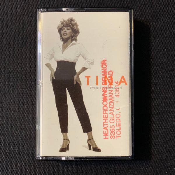 CASSETTE Tina Turner 'Twenty Four Seven' (1999) When the Heartache Is Over