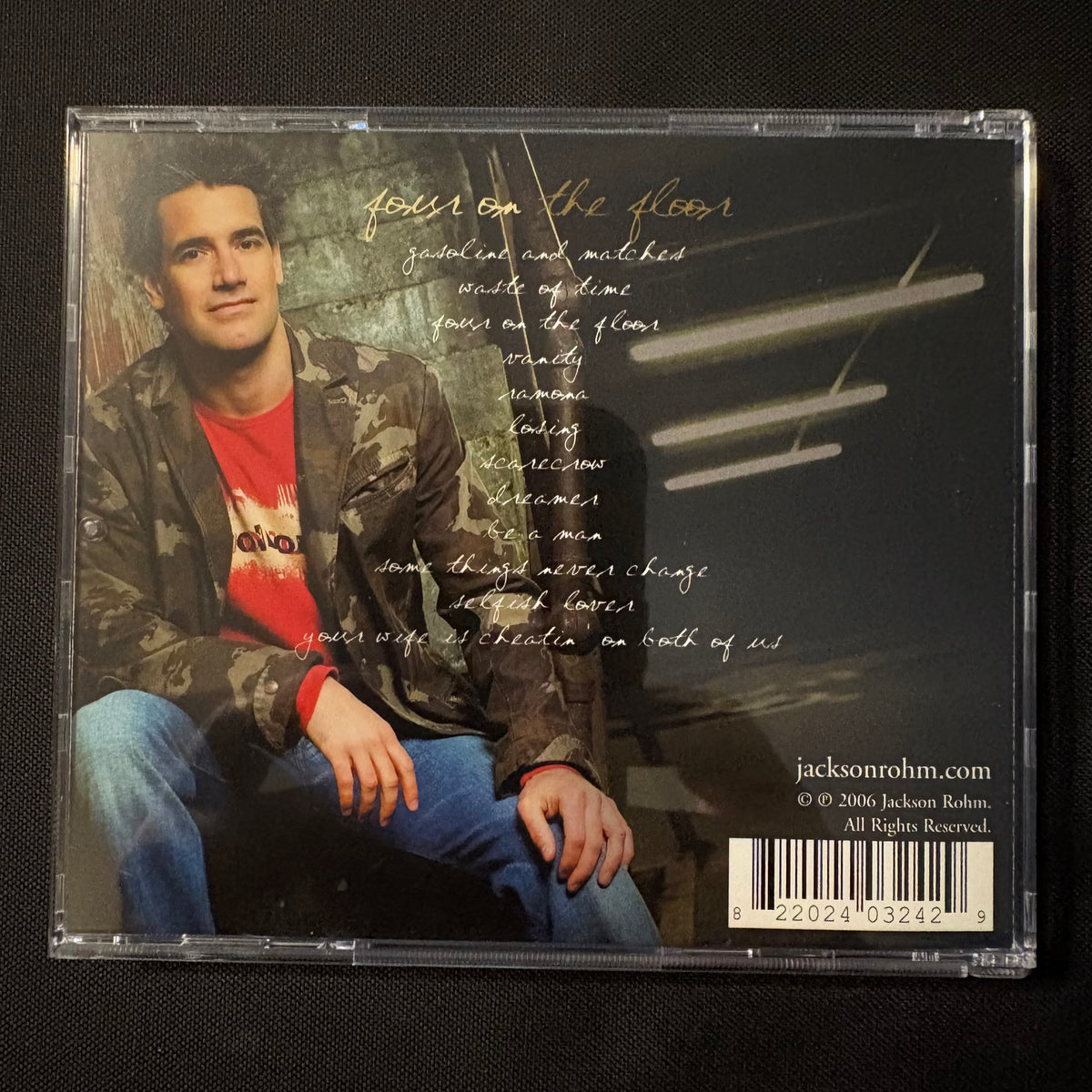 CD Jackson Rohm 'Four On the Floor' (2006) New York state indie countr ...