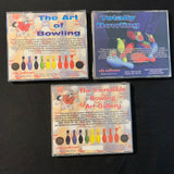 PC CD ROM lot of 3 bowling clip art image file collections CDE Software sealed