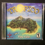 PC CD ROM Tropico (2001) video game disc Windows