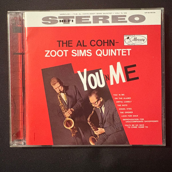 CD Al Cohn-Zoot Sims Quintet 'You 'n Me' (2002) Verve reissue cool jazz BMG club edition