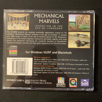 PC CD ROM Mechanical Marvels: Invention In the Age of Leonardo (1996) Windows/Mac da Vinci