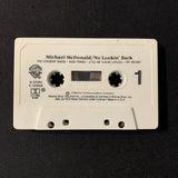 CASSETTE Michael McDonald 'No Lookin' Back' (1985) Bad Times, Lost In the Parade