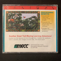 PC CD ROM Amazon Trail (1994) Windows/Macintosh MECC educational game