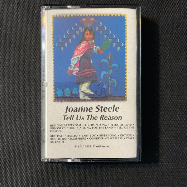 CASSETTE Joanne Steele 'Tell Us the Reason' (1991) Georgia folk music