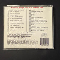 CD Christmas Midnight Mass at St. Michael's Abbey (1989) Orange County, California chant