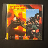 CD New York City Fire Department Emerald Society Pipes and Drums 'All Hands Working' (1999)