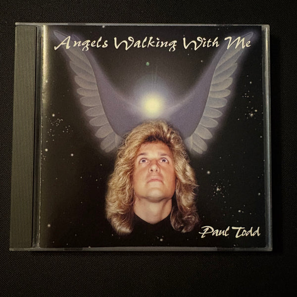 CD Paul Todd 'Angels Walking With Me' (1997) Florida Christian gospel autographed