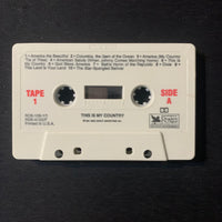 CASSETTE This Is My Country [tape 1] (1992) patriotic American songs