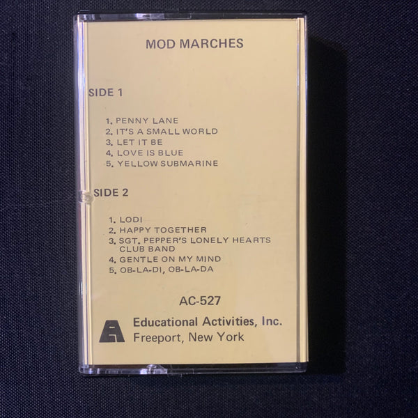 CASSETTE Mod Marches (1970) educational Hap Palmer with instruction sheet