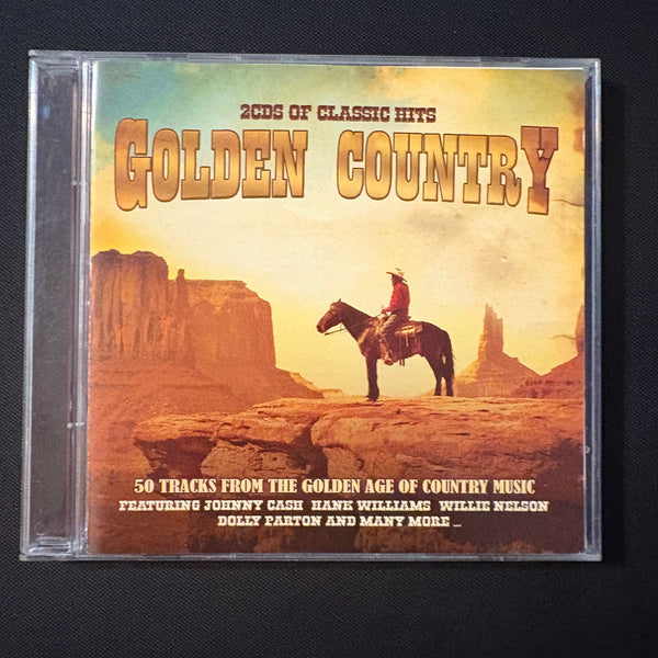 CD Golden Country (2016) 2-disc set Johnny Cash, Hank Williams, Bill Monroe, Loretta Lynn