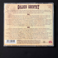 CD Golden Country (2016) 2-disc set Johnny Cash, Hank Williams, Bill Monroe, Loretta Lynn