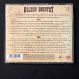 CD Golden Country (2016) 2-disc set Johnny Cash, Hank Williams, Bill Monroe, Loretta Lynn