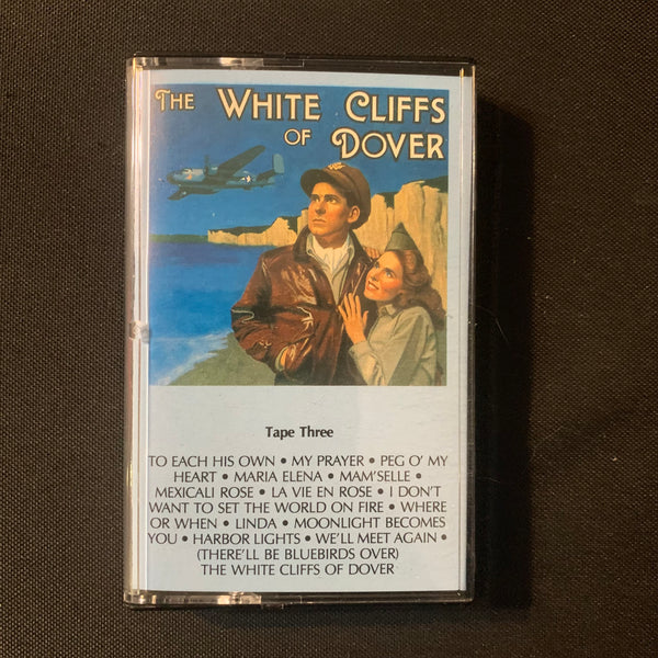 CASSETTE The White Cliffs Of Dover [tape 3] (1990) Jimmy Dorsey, Ink Spots, Guy Lombardo