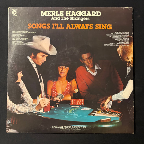 LP Merle Haggard and the Strangers 'Songs I'll Always Sing' (1977) VG/VG vinyl record