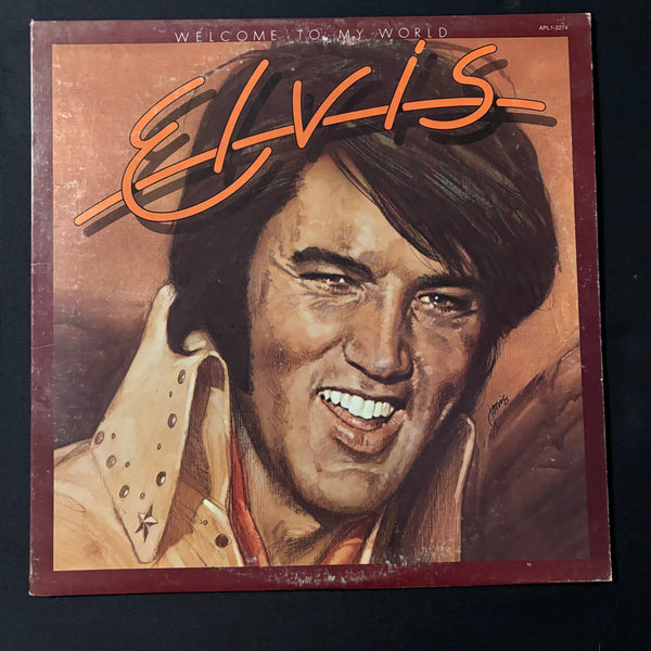 LP Elvis Presley 'Welcome To My World' (1972) VG/VG vinyl record