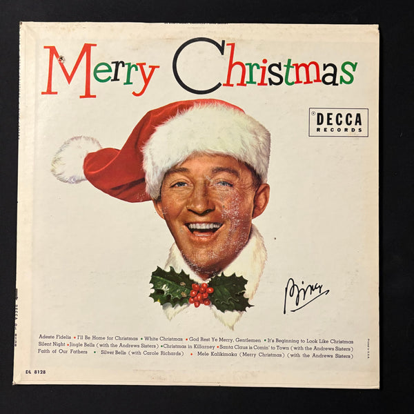 LP Bing Crosby 'Merry Christmas' (1957) VG/VG vinyl record