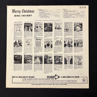 LP Bing Crosby 'Merry Christmas' (1957) VG/VG vinyl record