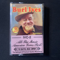 CASSETTE Burl Ives 'All My Best' (1995) tape two only Green Green Grass of Home