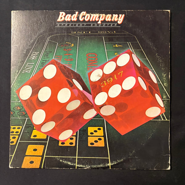 LP Bad Company 'Straight Shooter' (1976) VG/VG vinyl record