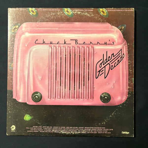 LP Chuck Berry 'Chuck Berry's Golden Decade' (1972) VG/VG double vinyl record