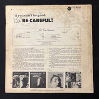 LP Pigmeat Markham 'If You Can't Be Good, Be Careful!' (1966) VG/VG vinyl record