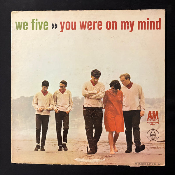 LP We Five 'You Were On My Mind' (1965) VG/VG vinyl record