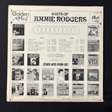 LP Jimmie Rodgers 'Golden Hits: 15 Hits of Jimmie Rodgers' (1967) VG+/VG vinyl record