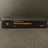 TEXAS INSTRUMENTS TI 99/4A Terminal Emulator II (1980) black label speech modem cart