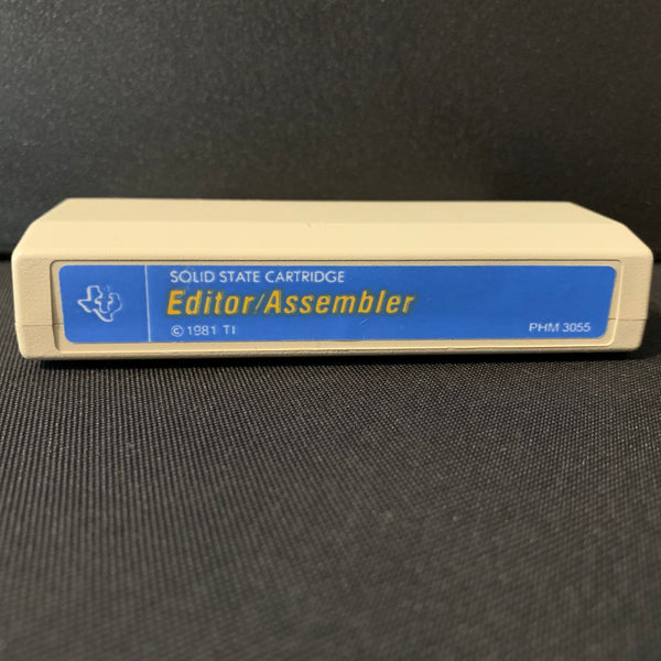 TEXAS INSTRUMENTS TI 99/4A Editor Assembler (1981) tested cartridge