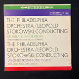 LP De Falla: El Amor Brujo, Wagner: Tristan und Isolde (1960) Philadelphia Orchestra, Leopold Stokowski VG+/VG vinyl record