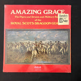 LP Pipes and Drums and Military Band of the Royal Scots Dragoon Guards 'Amazing Grace' (1972) VG+/VG+ vinyl record