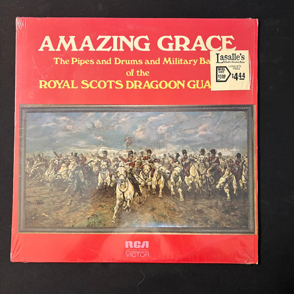 LP Pipes and Drums and Military Band of the Royal Scots Dragoon Guards 'Amazing Grace' (1972) VG+/VG+ vinyl record