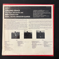 LP Pipes and Drums and Military Band of the Royal Scots Dragoon Guards 'Amazing Grace' (1972) VG+/VG+ vinyl record